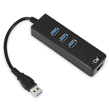 Load image into Gallery viewer, 3-Port USB3.0 Hub with Gigabit LAN